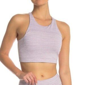 Outdoor Voices Tech Sweat Crop Top Bra in Bloom XS K227